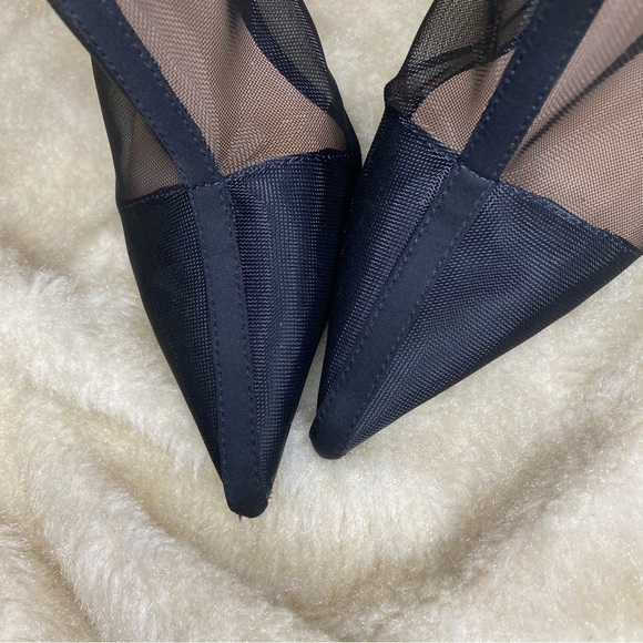 𝅺NWOT Zara Mesh Heels - Picture 9 of 11